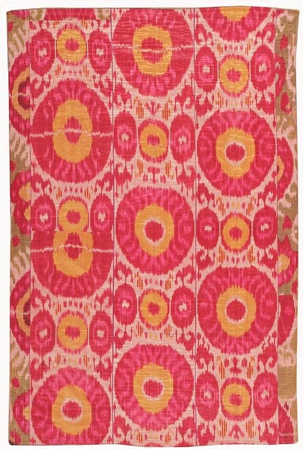 Ikat Uzbek textile #44613 Main Image - By Nazmiyal Ikat Uzbek textile #44613 Main Image - By Nazmiyal
