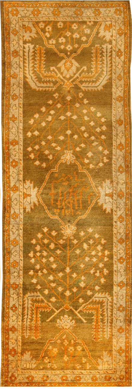 Antique Oushak Turkish Rug 42997 Main Image - By Nazmiyal Antique Oushak Turkish Rug 42997 Main Image - By Nazmiyal