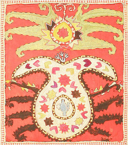 Antique Uzbek Embroidery 40907 Main Image - By Nazmiyal