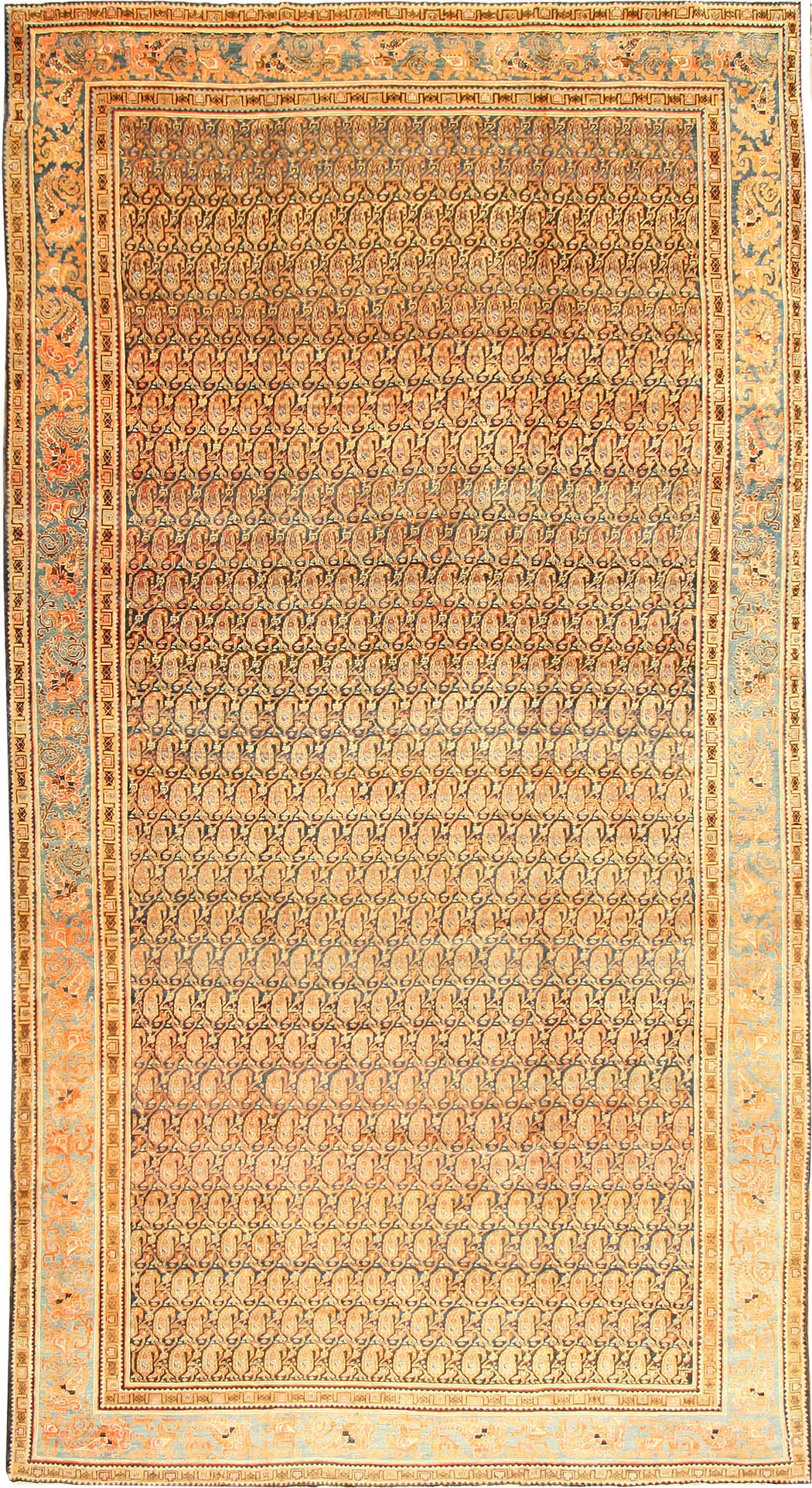 Antique Bibikabad Persian Rug 41366 Main Image - By Nazmiyal Antique Bibikabad Persian Rug 41366 Main Image - By Nazmiyal