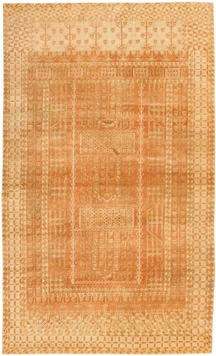 Antique Agra Oriental Rug 560 Main Image - By Nazmiyal Antique Agra Oriental Rug 560 Main Image - By Nazmiyal