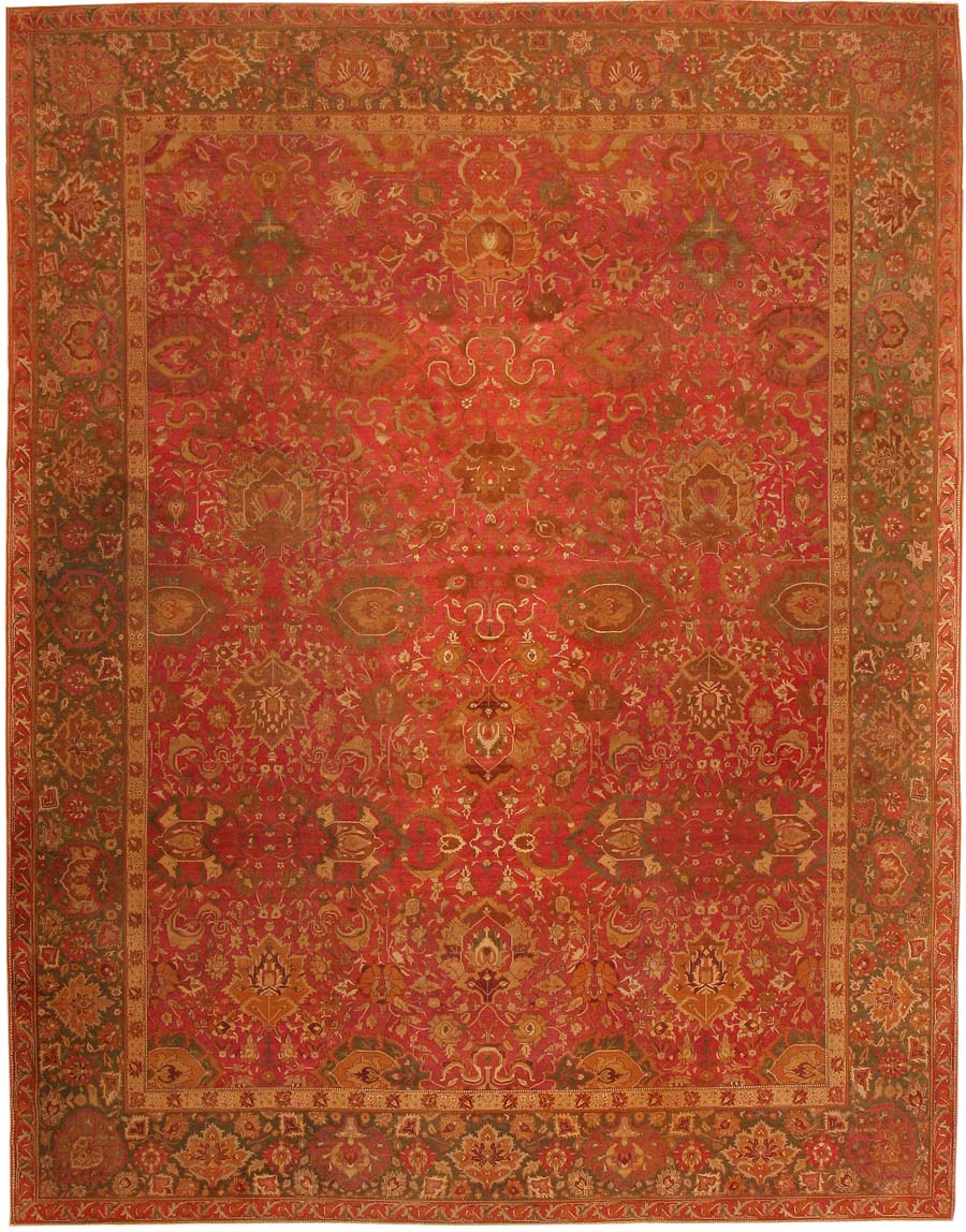 Antique Amritsar Oriental Rug 3277 Main Image - By Nazmiyal