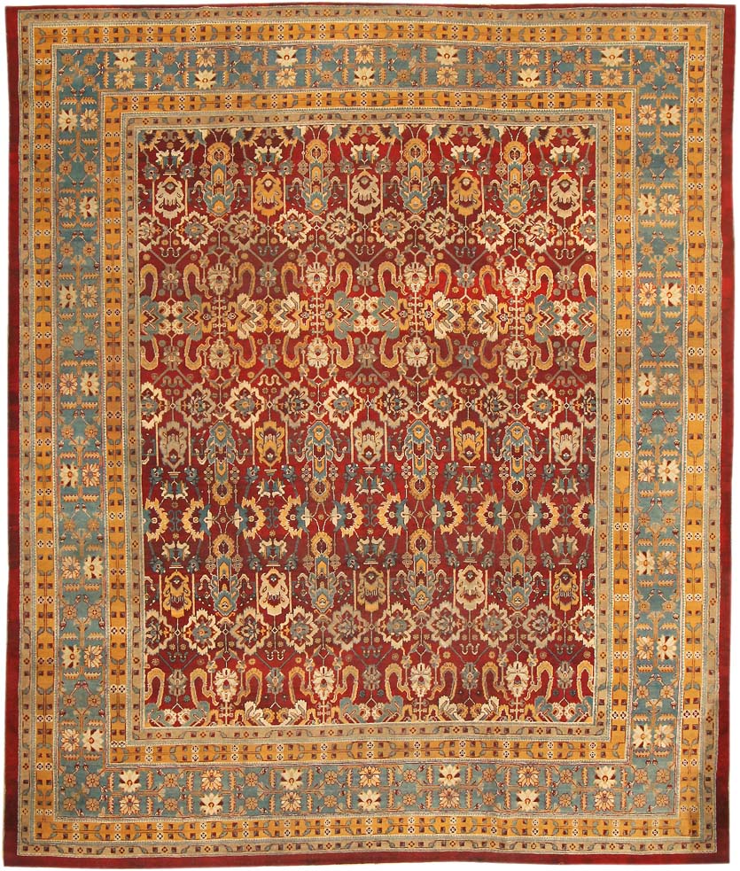 Antique Amritsar Oriental Rug 2670 Main Image - By Nazmiyal Antique Amritsar Oriental Rug 2670 Main Image - By Nazmiyal