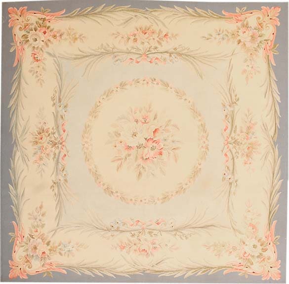 Antique Aubusson French Rug 43796 Main Image - By Nazmiyal Antique Aubusson French Rug 43796 Main Image - By Nazmiyal