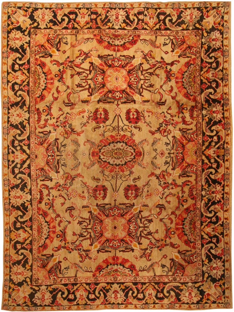 Antique Axminster English Rug 1737 Main Image - By Nazmiyal Antique Axminster English Rug 1737 Main Image - By Nazmiyal