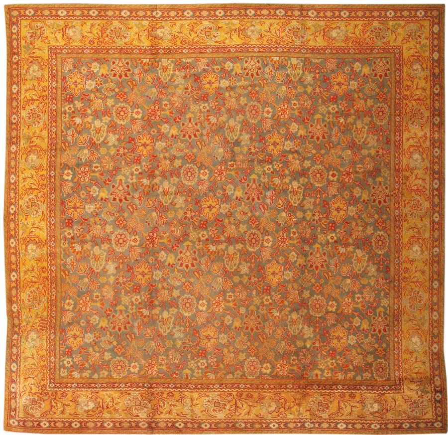 Antique Axminster English Rug 2772 Main Image - By Nazmiyal