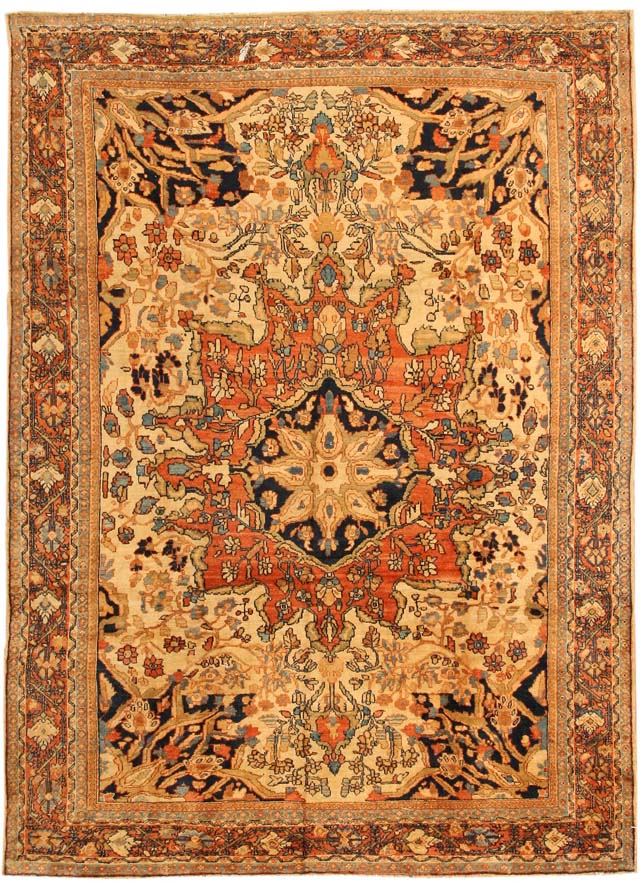 Antique Bakhtiari Persian Rug 43448 Main Image - By Nazmiyal