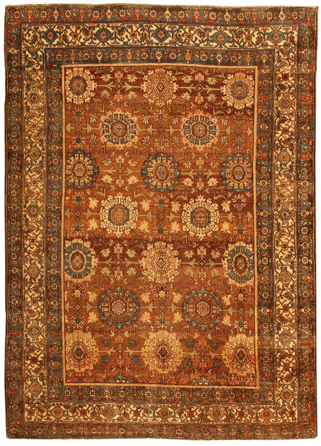 Antique Bibikabad Persian Rug 43892 Main Image - By Nazmiyal