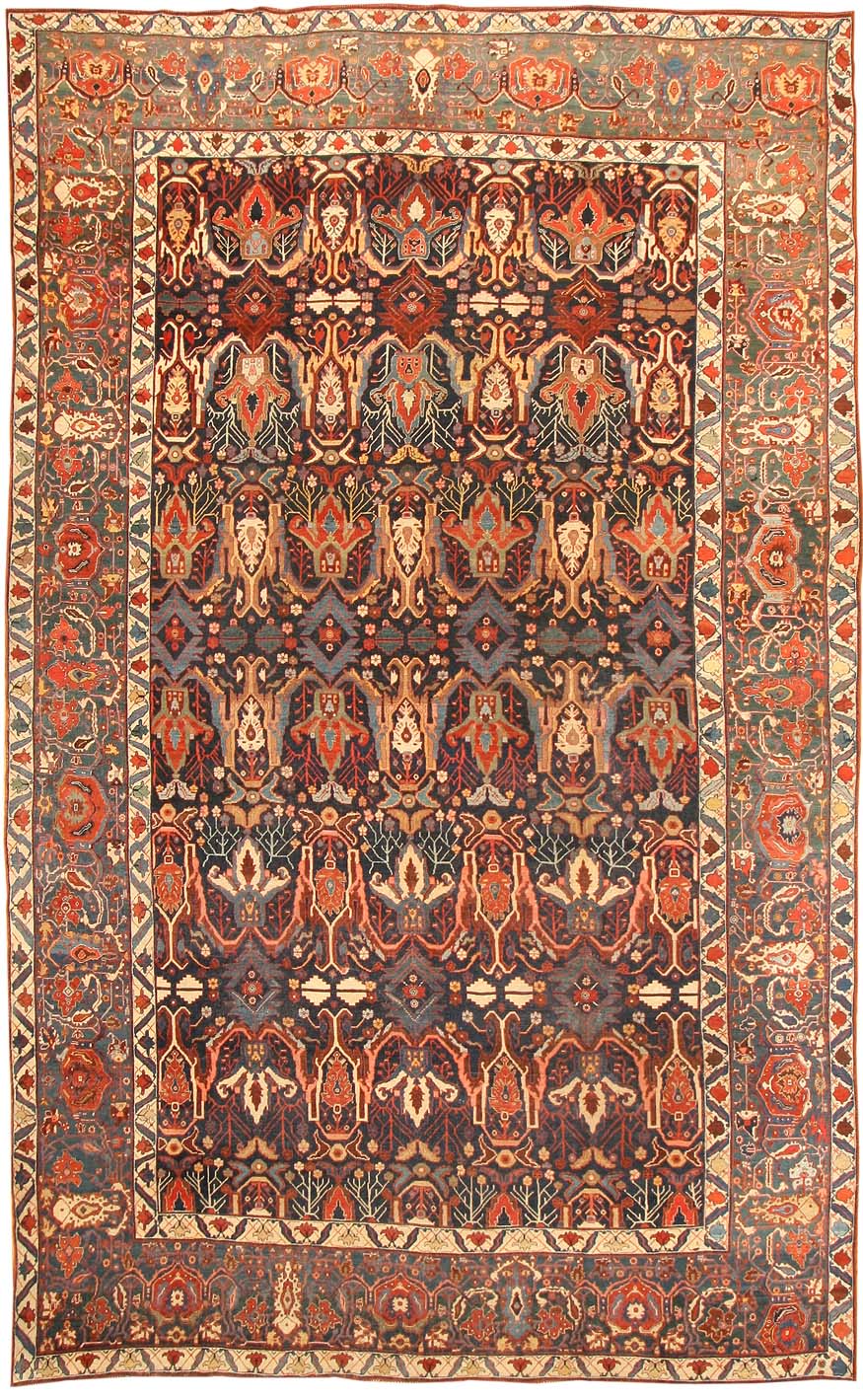 Antique Bidjar Persian Rug 43360 Main Image - By Nazmiyal Antique Bidjar Persian Rug 43360 Main Image - By Nazmiyal