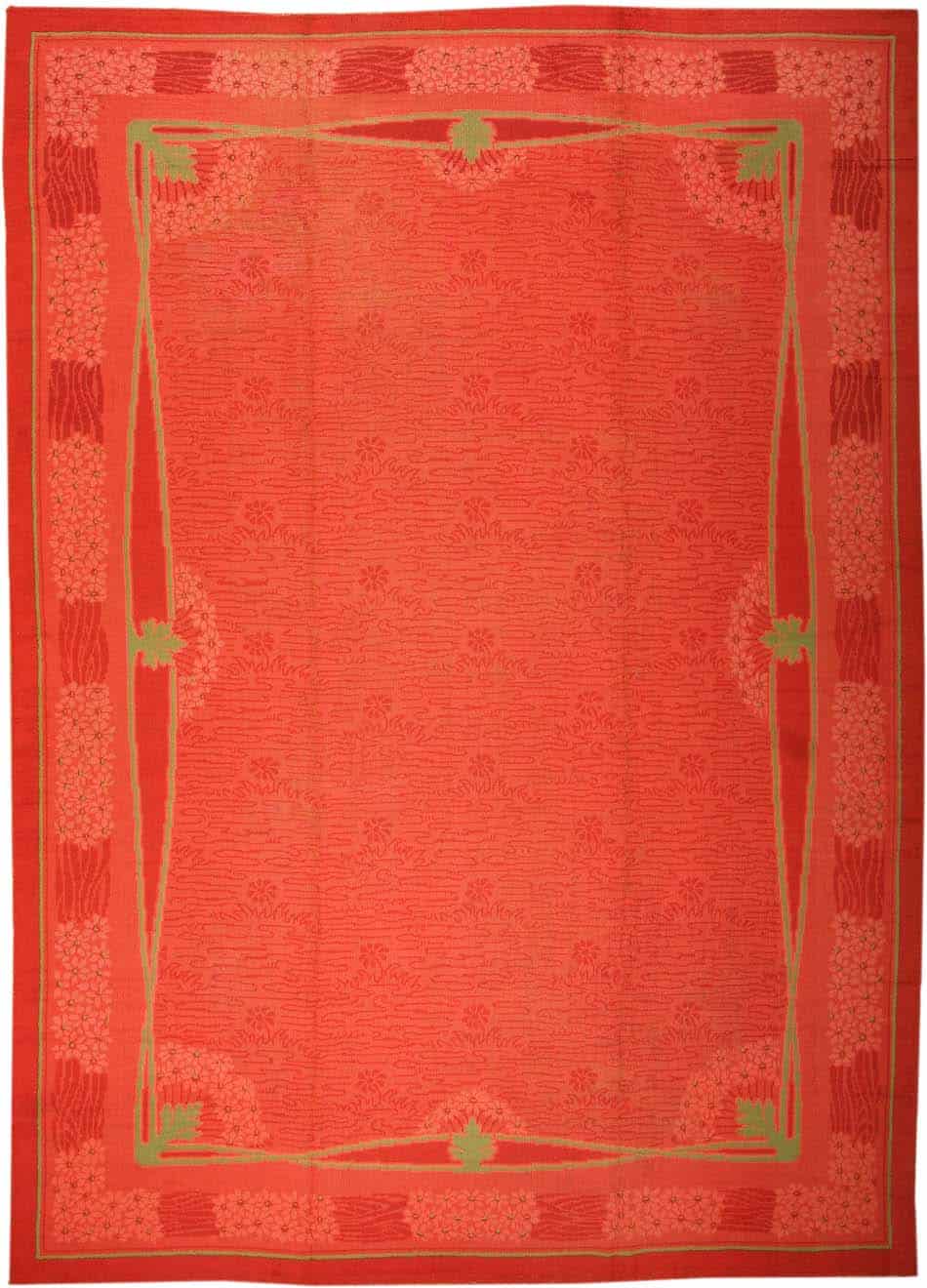 Art Nouveau French Rug 3217 Main Image - By Nazmiyal