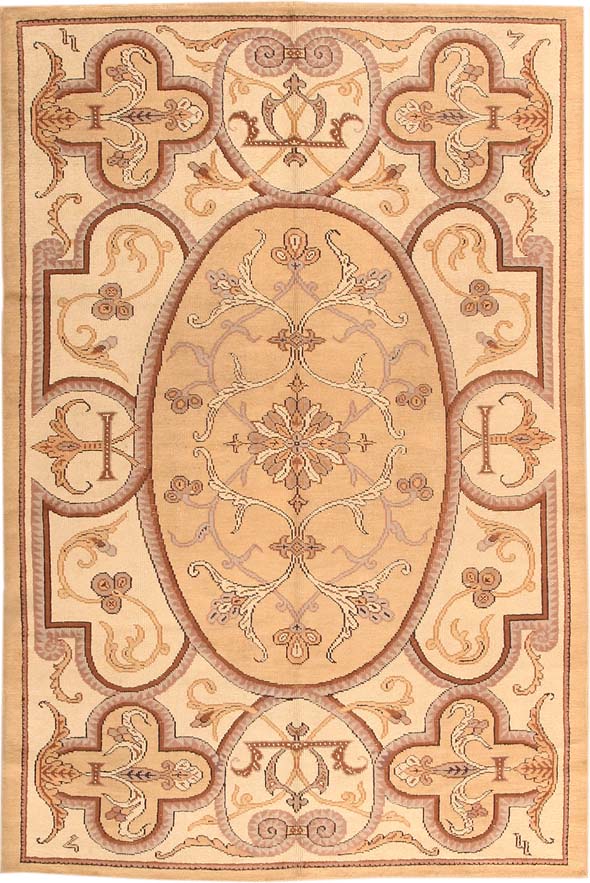 Vintage Deco French Rug 1924 Main Image - By Nazmiyal