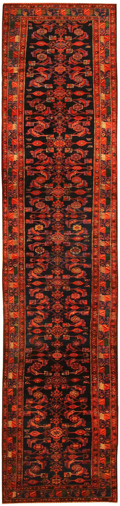 Antique Hamedan Persian Rug 43844 Main Image - By Nazmiyal Antique Hamedan Persian Rug 43844 Main Image - By Nazmiyal