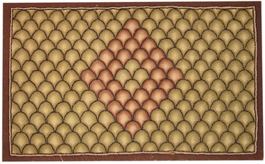 Antique Hooked American Rug 2788 Main Image - By Nazmiyal Antique Hooked American Rug 2788 Main Image - By Nazmiyal