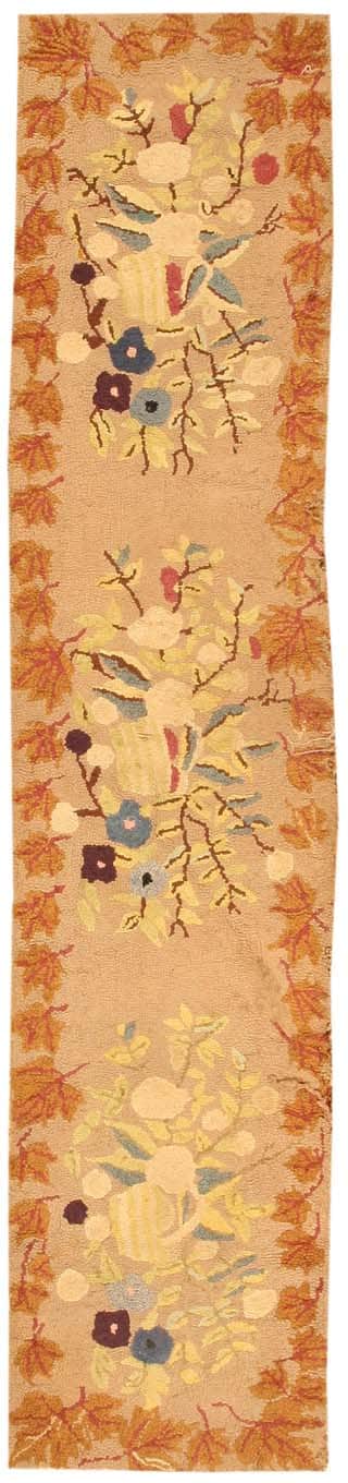 Antique Hooked American Rug 2510 Main Image - By Nazmiyal Antique Hooked American Rug 2510 Main Image - By Nazmiyal