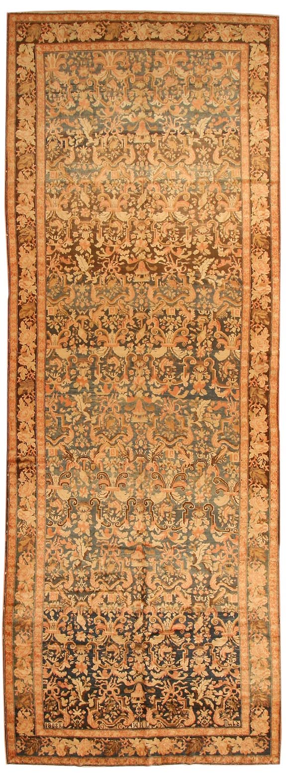 Antique Karabagh Rug 44114 Main Image - By Nazmiyal