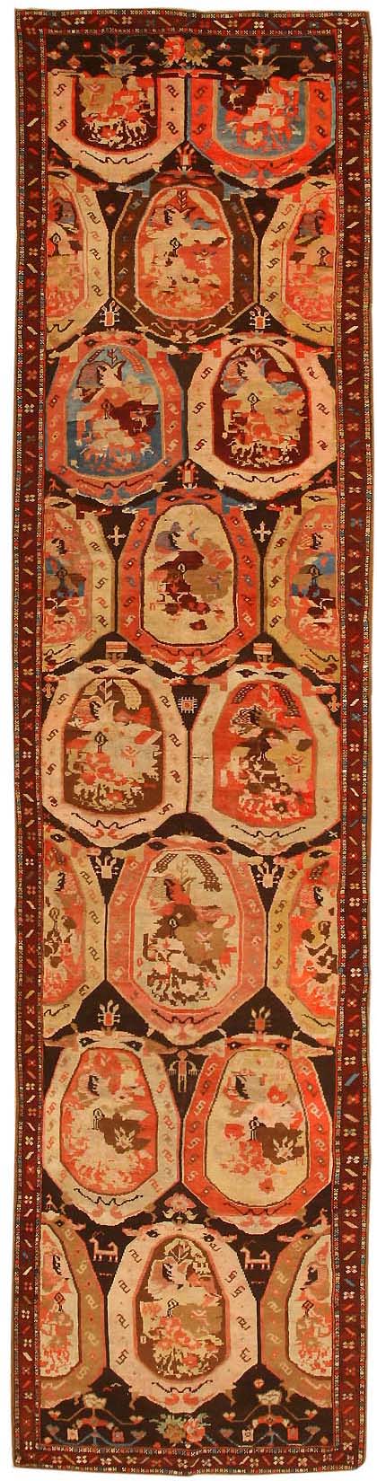 Antique Karabagh Rug 44115 Main Image - By Nazmiyal