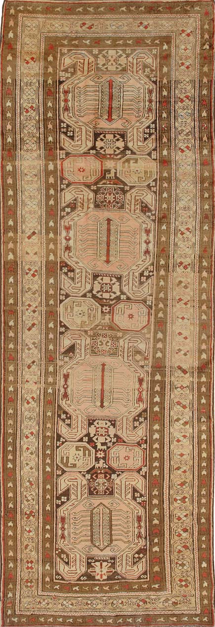 Antique Karabagh Runner Rug 43979 Main Image - By Nazmiyal