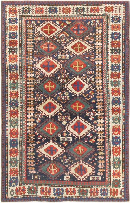 Antique Kazak Caucasian Rug #44416 Main Image - By Nazmiyal Antique Kazak Caucasian Rug #44416 Main Image - By Nazmiyal