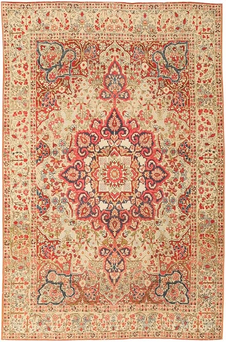 Antique Kerman Persian Rug 43277 Main Image - By Nazmiyal