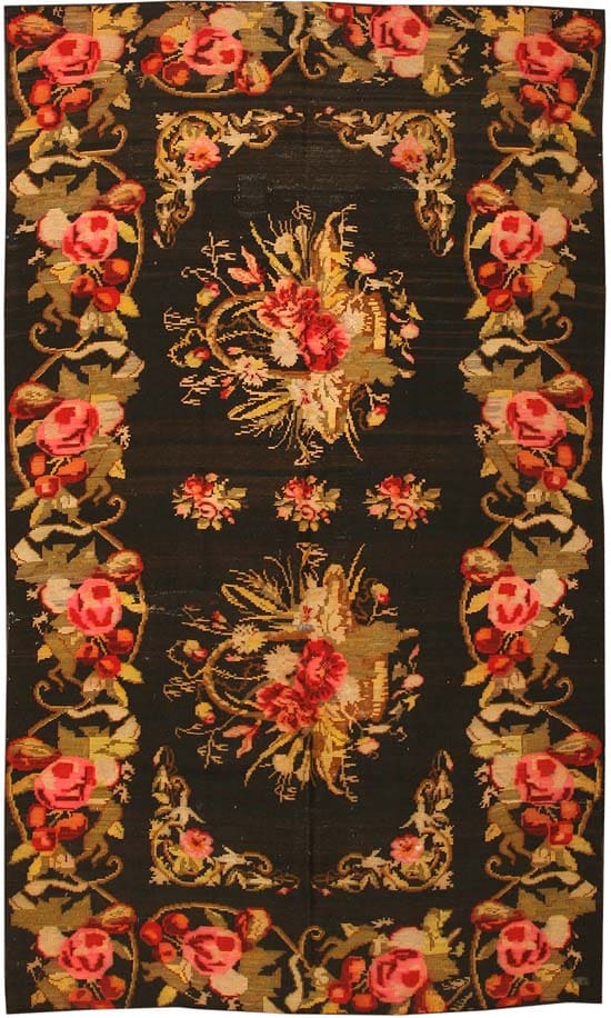 Antique Kilim Persian Carpets 43810 Main Image - By Nazmiyal