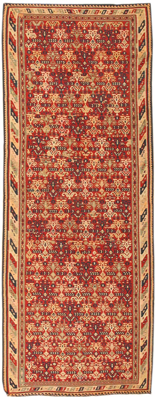 Antique Kilim Persian Carpets 43805 Main Image - By Nazmiyal