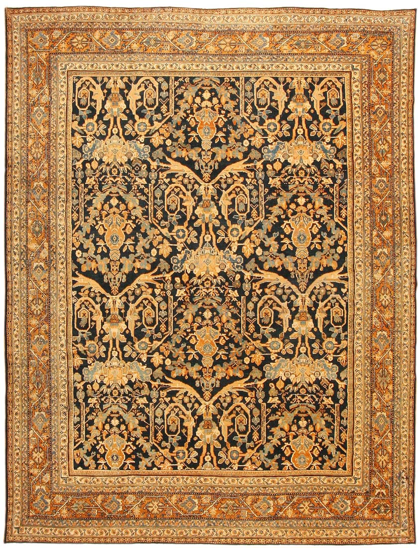 Antique Sultanabad Rug 42931 Main Image - By Nazmiyal Antique Sultanabad Rug 42931 Main Image - By Nazmiyal