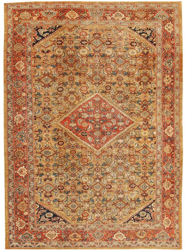 Antique Sultanabad Persian Rugs 43449 Main Image - By Nazmiyal