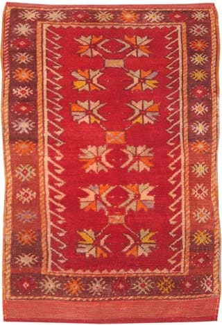 Antique Oushak  Turkish Rugs # 43297 Main Image - By Nazmiyal