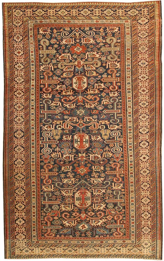 Antique Perpedil Caucasian Rug 43493 Main Image - By Nazmiyal