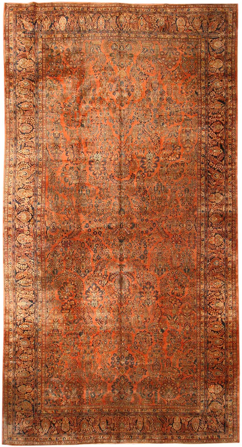 Antique Sarouk Persian Rug 43597 Main Image - By Nazmiyal