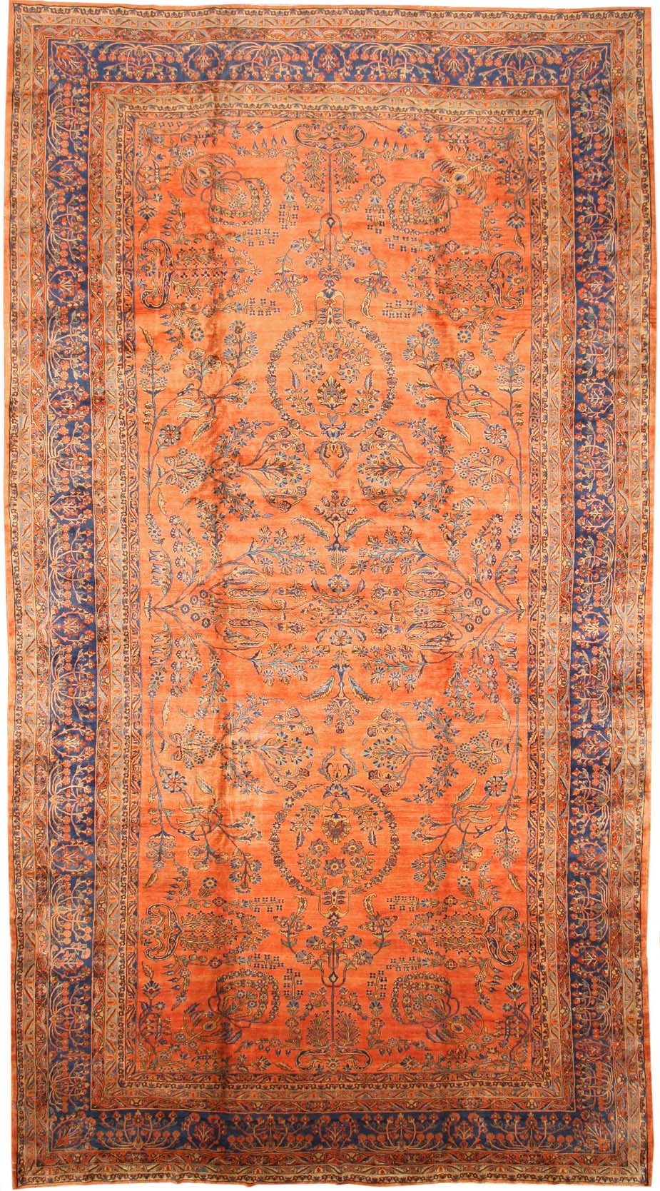 Antique Sarouk Persian Rug 43341 Main Image - By Nazmiyal