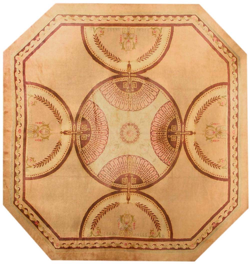 Antique Savonnerie French Rug 43724 Main Image - By Nazmiyal Antique Savonnerie French Rug 43724 Main Image - By Nazmiyal