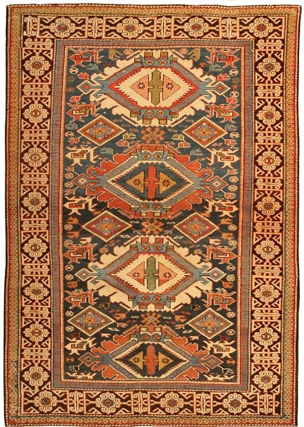 Antique Shirvan Rug 43254 Main Image - By Nazmiyal