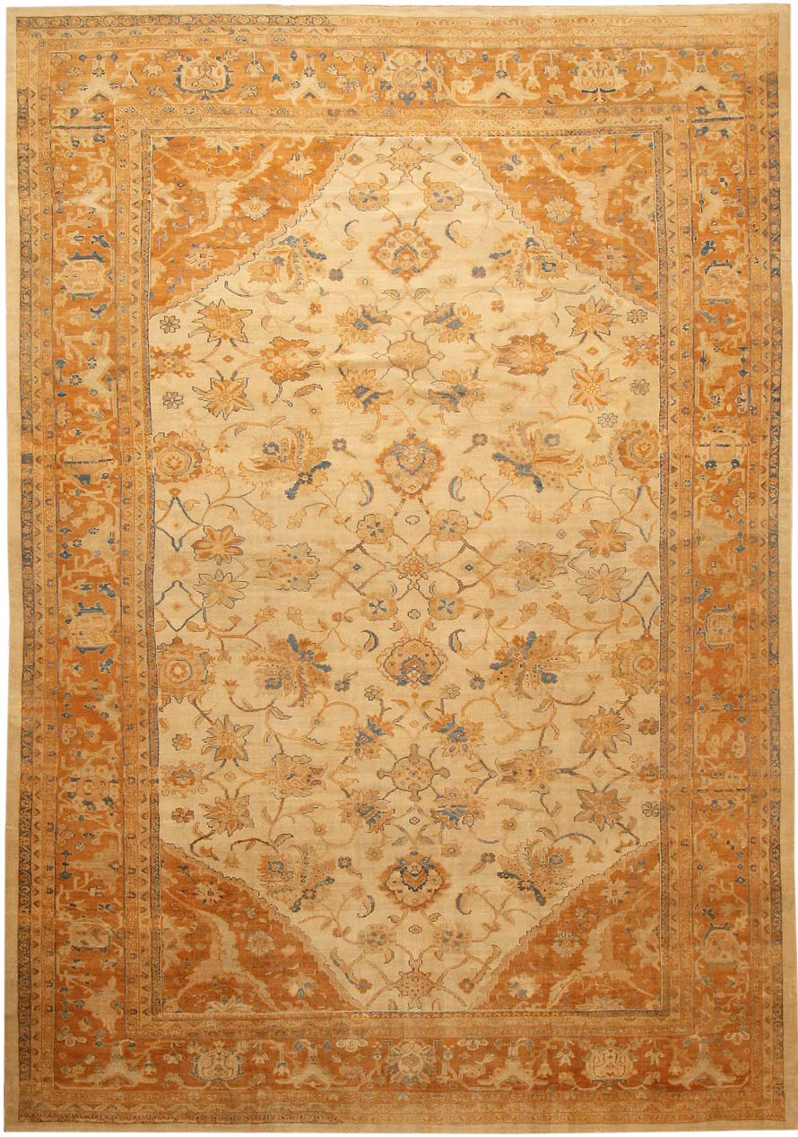 Antique Sultanabad Persian Rugs 3250 Main Image - By Nazmiyal Antique Sultanabad Persian Rugs 3250 Main Image - By Nazmiyal