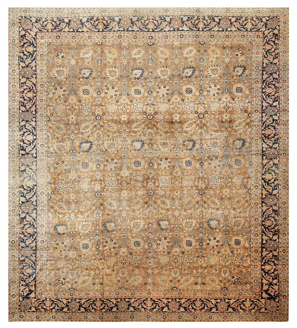 Antique Tabriz Persian Rug 43396 Main Image - By Nazmiyal Antique Tabriz Persian Rug 43396 Main Image - By Nazmiyal