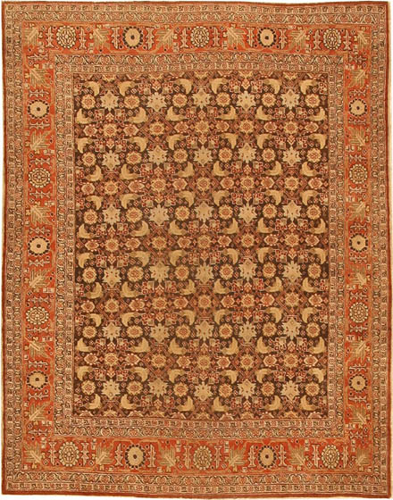 Antique Tabriz Persian Rug 42699 Main Image - By Nazmiyal Antique Tabriz Persian Rug 42699 Main Image - By Nazmiyal
