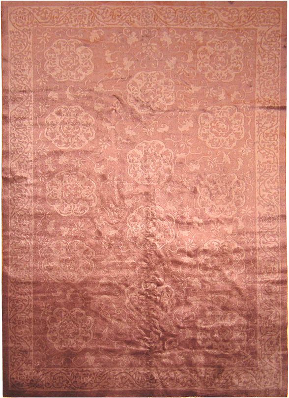 Antique Chinese Oriental Carpets 1631 Main Image - By Nazmiyal