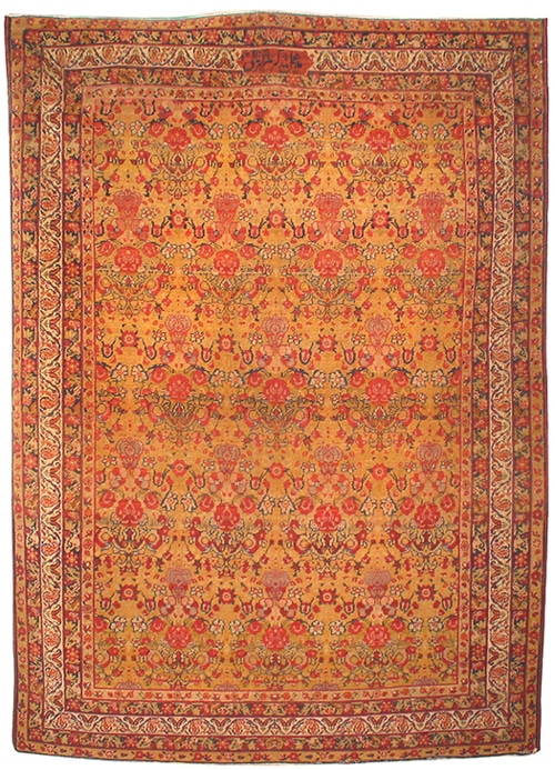Antique Kerman Persian Rug 2217 Main Image - By Nazmiyal