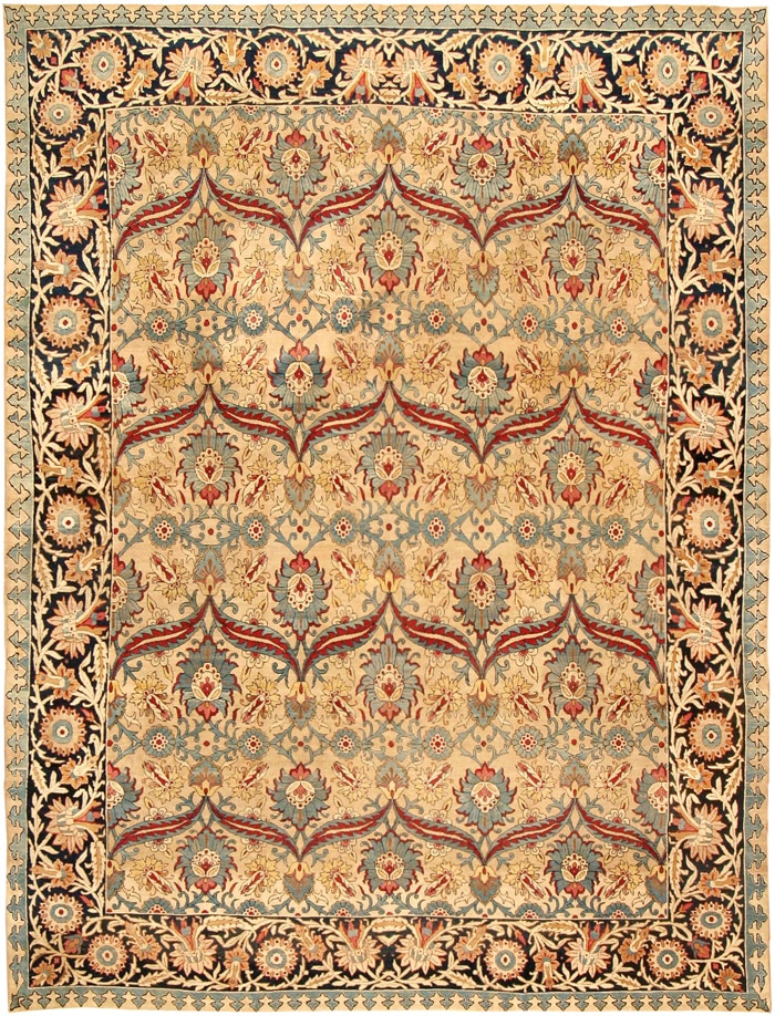 Antique Kerman Persian Rug 40205 Main Image - By Nazmiyal Antique Kerman Persian Rug 40205 Main Image - By Nazmiyal