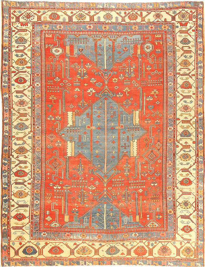 Antique Bakshaish Persian Rugs 42441 Main Image - By Nazmiyal Antique Bakshaish Persian Rugs 42441 Main Image - By Nazmiyal