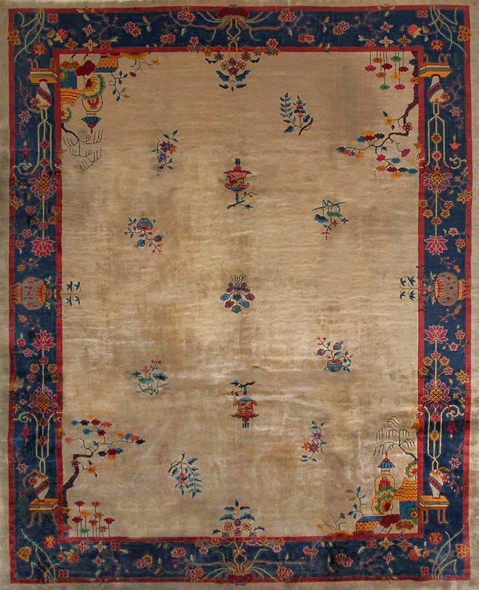 Antique Chinese Oriental Rugs 43746 Main Image - By Nazmiyal