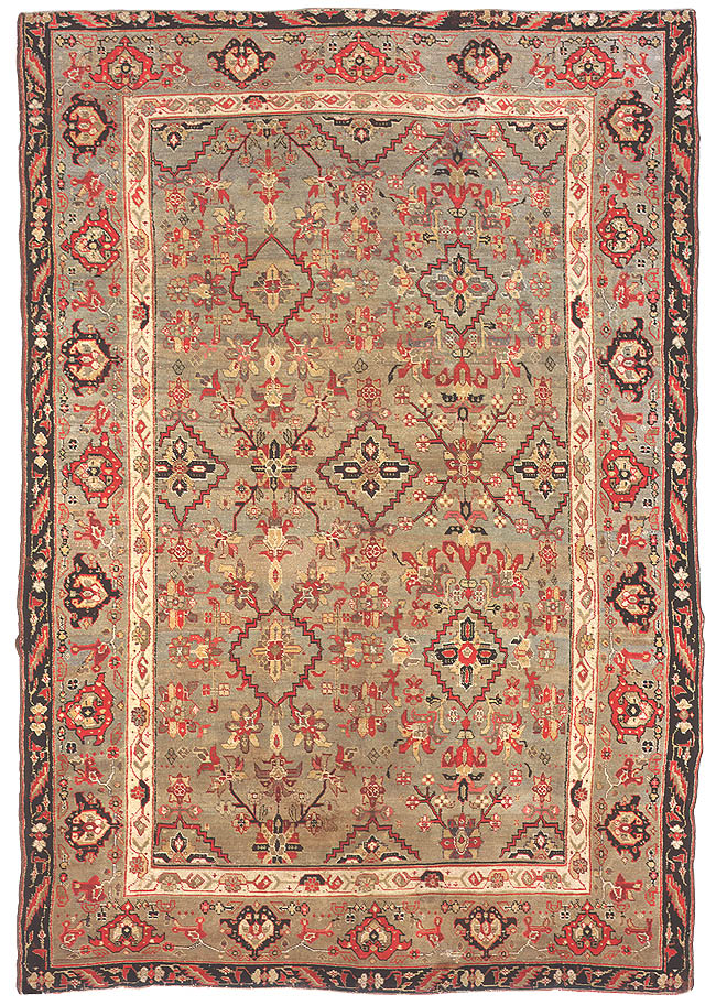 Antique Agra Oriental Rug 2983 Main Image - By Nazmiyal Antique Agra Oriental Rug 2983 Main Image - By Nazmiyal