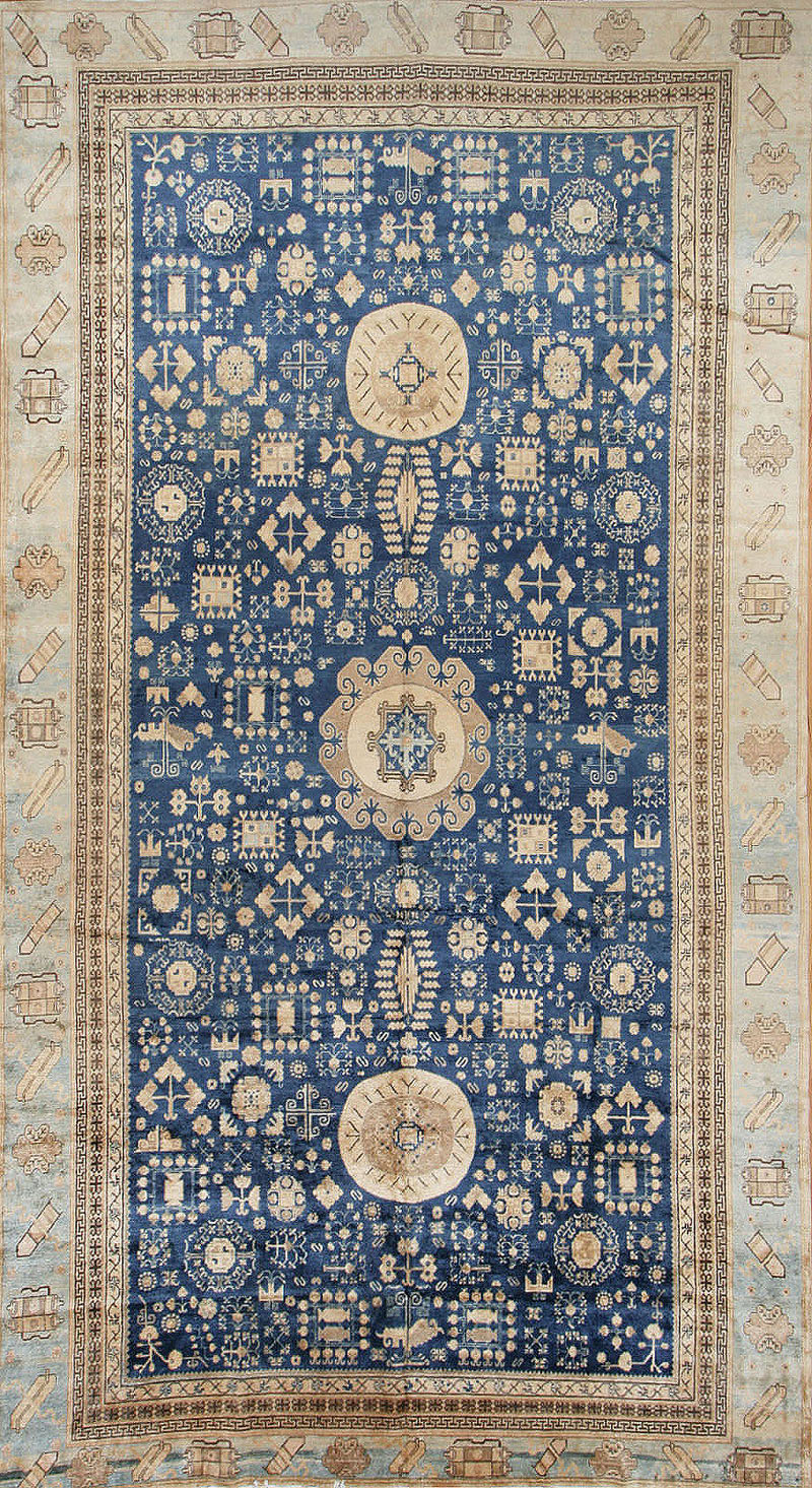 Antique Khotan Oriental Rug #44399 Main Image - By Nazmiyal