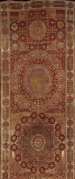 Mamluk Carpet, Egypt, c. 1500, Metropolitan Museum of Art, New York,