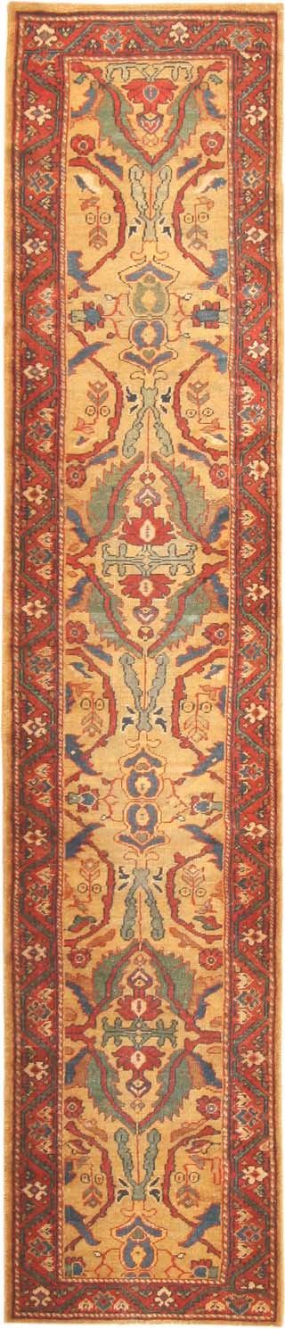 Antique Sultanabad Persian Runner 40183 Main Image - By Nazmiyal Antique Sultanabad Persian Runner 40183 Main Image - By Nazmiyal