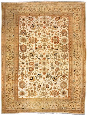 Sultanabad Rug Once owned by Sigmund Freud