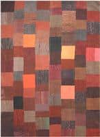 Antique Hooked American Rug 2677 Antique Hooked American Rug 2677 Color Details