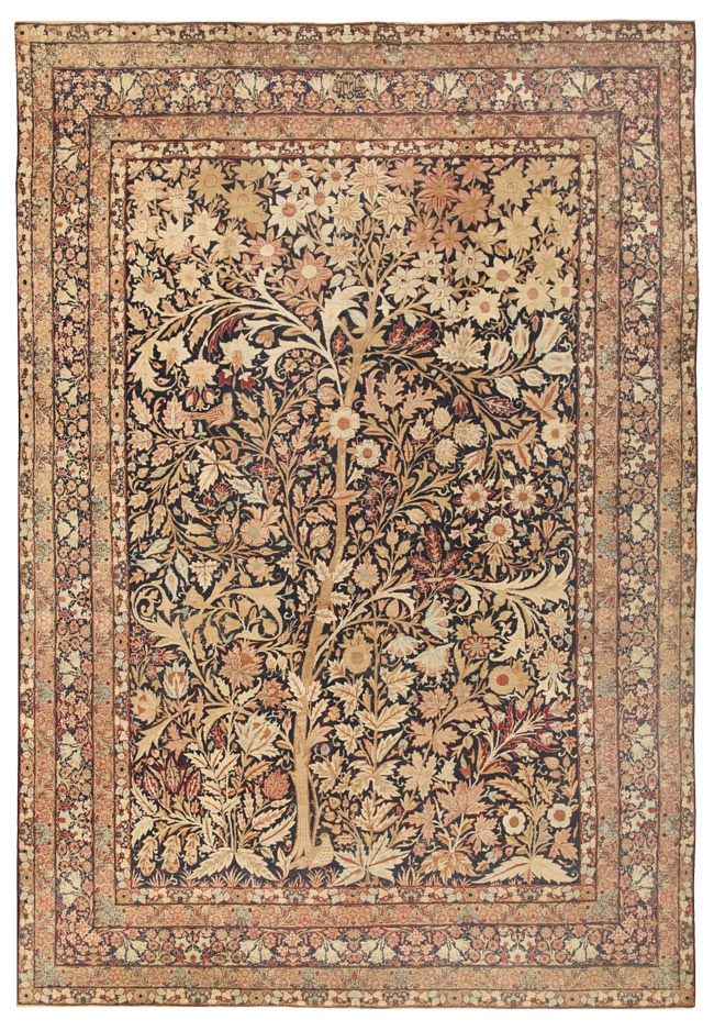 Antique Kerman Persian Rug 41805 Main Image - By Nazmiyal