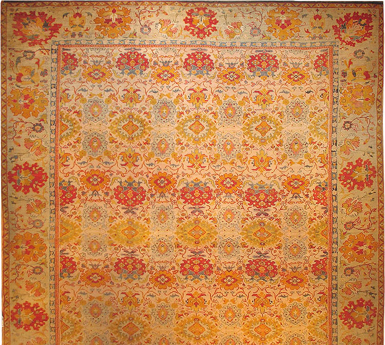 Antique Oushak Turkish Rug 41842