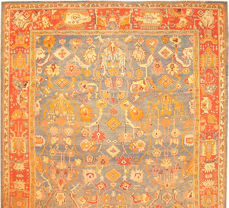Antique Oushak Carpet 42078